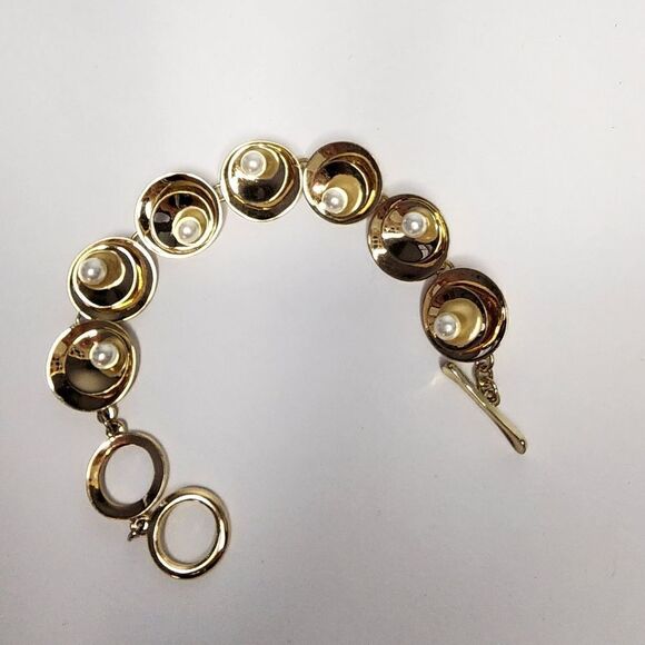 KATE SPADE NEW YORK  Gold Tone Bracelet Multi Size Adjustable - Picture 5 of 5